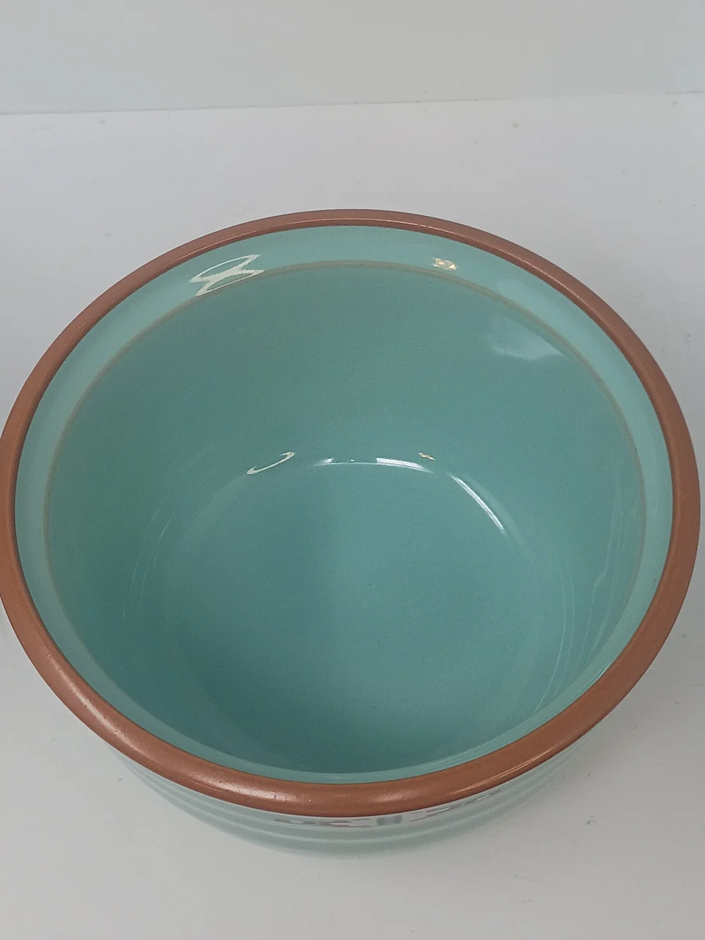 Noritake Boulder Ridge 8674 Aqua Stoneware Creamer & Open Sugar Bowl Set